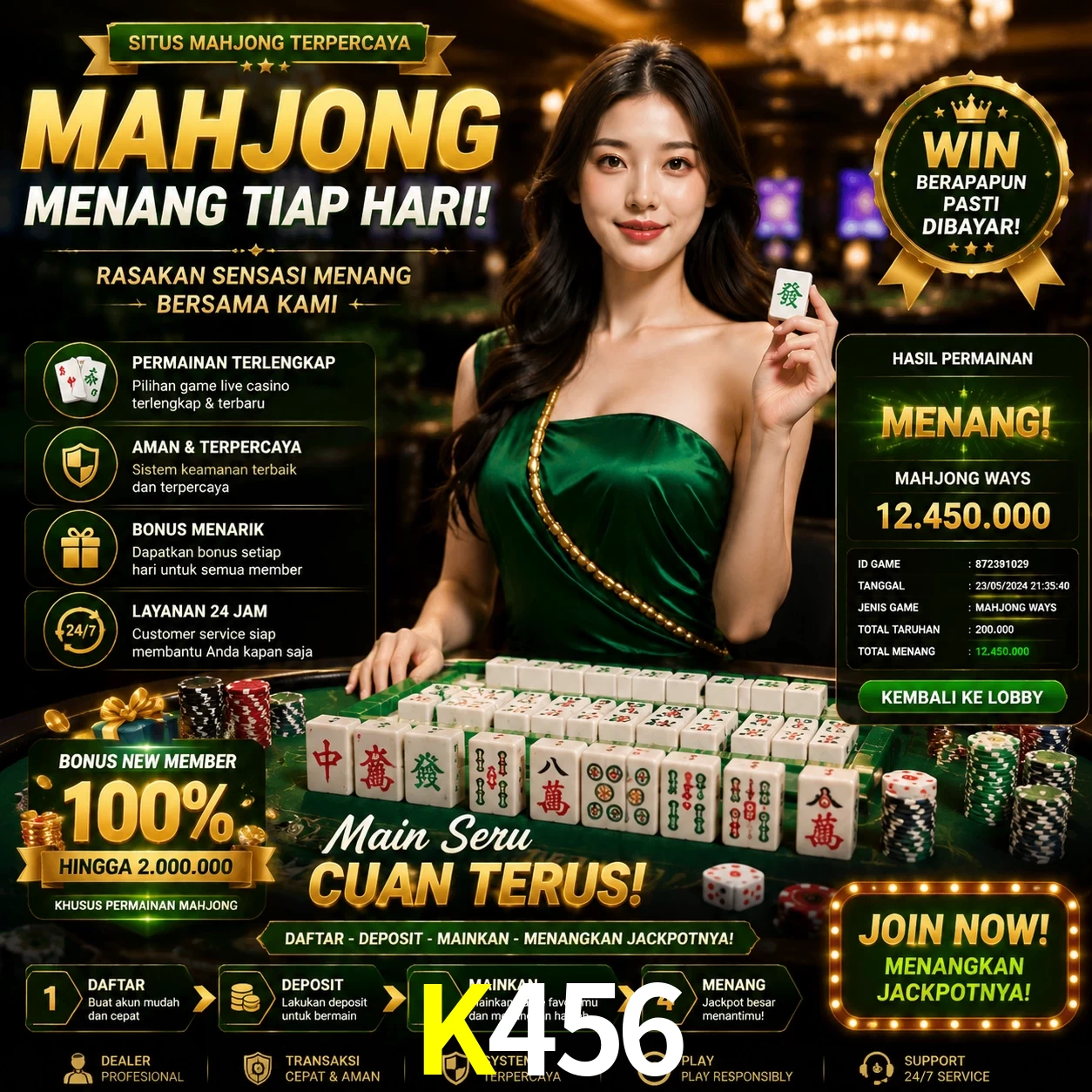 Cashback VIP K456 - reembolso semanal